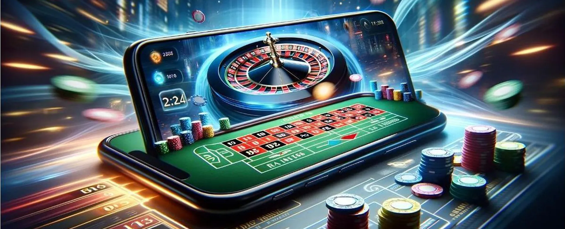 Luxurious online casino table with golden accents, representing the VIP88 PH login experience.